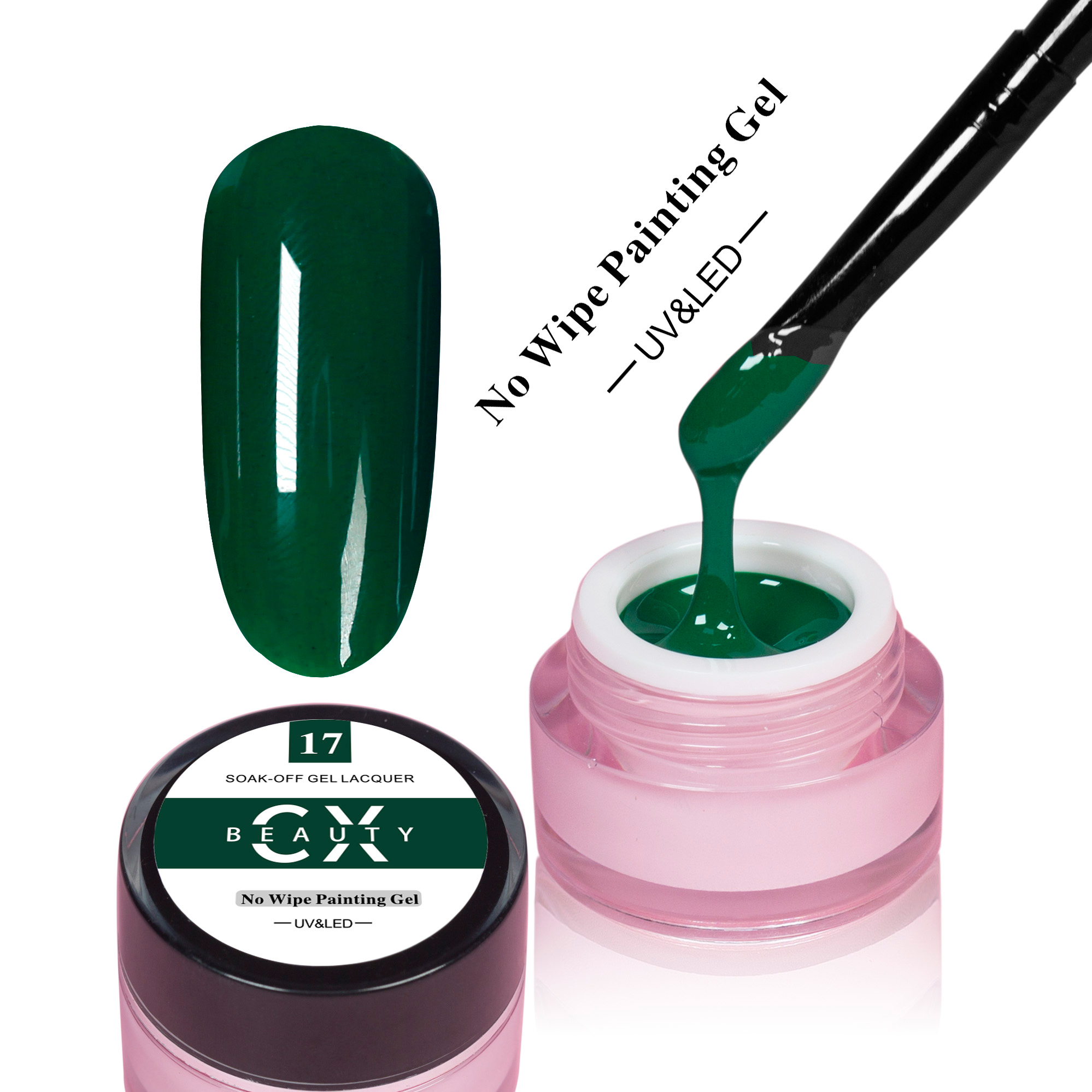 CX Beauty Color Painting Stamping Gel Professional Nail Art Design Gel