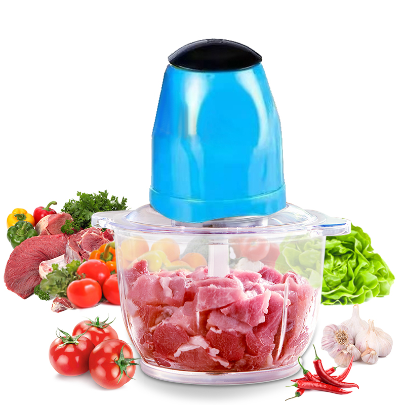 300W factory price 2L household electric food chopper kit parts machine mincer meat grinders