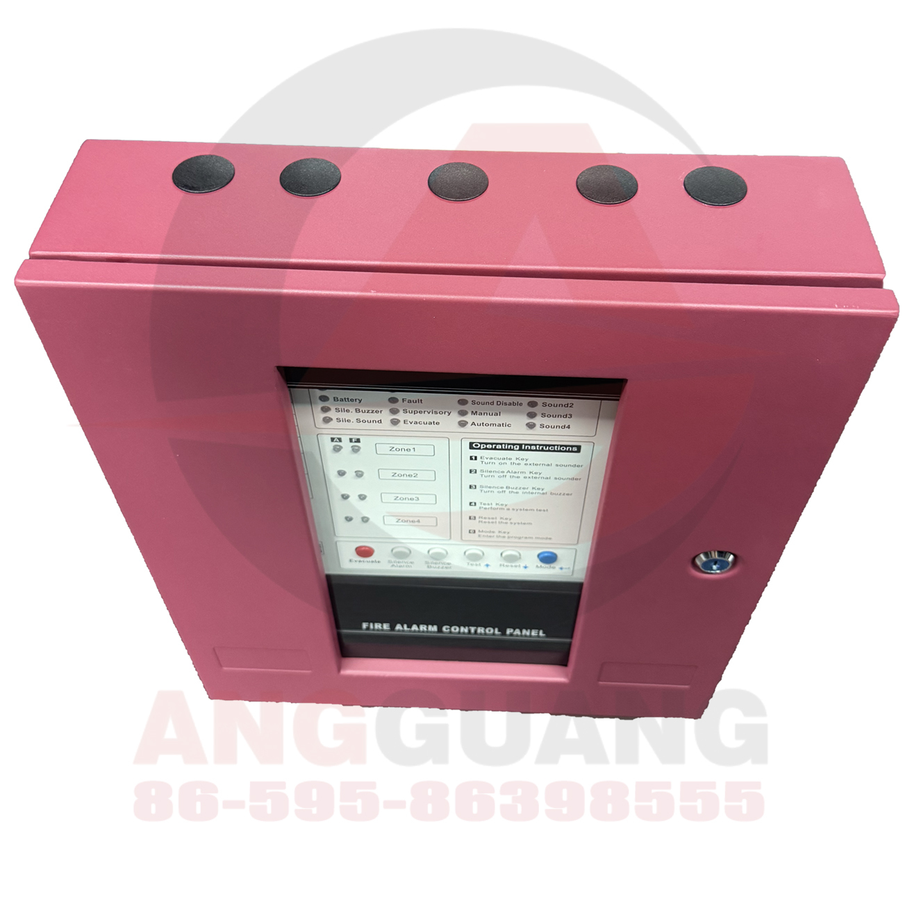 Commercial Factory-Priced Wireless Fire Alarm Security System Conventional Analogue Addressable Fire Protection LPCB