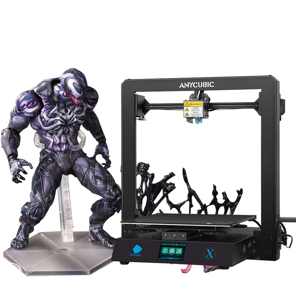 2020 Новый FDM доступен большой размер печати Anycubic Chiron 400*400*450 мм 3D принтер