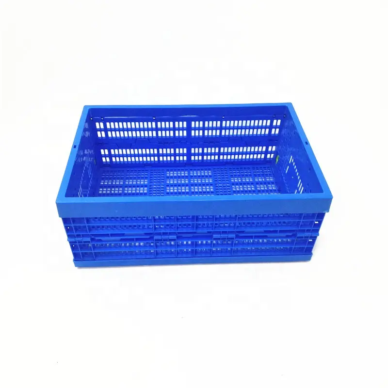 Fruit Crates Plastic Food Grade Stackable Vegetable And Fruit Plastic Collapsible Container Box Crate