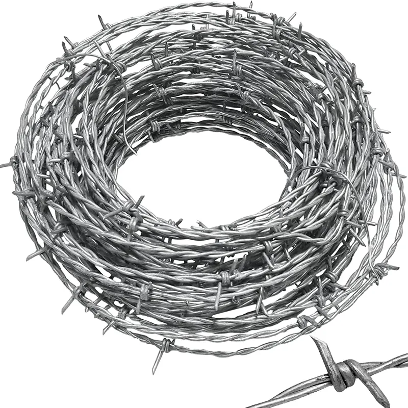 Free Sample Hot Dipped Galvanized Barbed Wire Price Per Roll