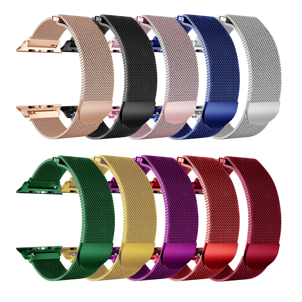 Ремешок «Миланская петля» для Apple watch Series 6 5 4 3 2 1, 38 мм 42 мм