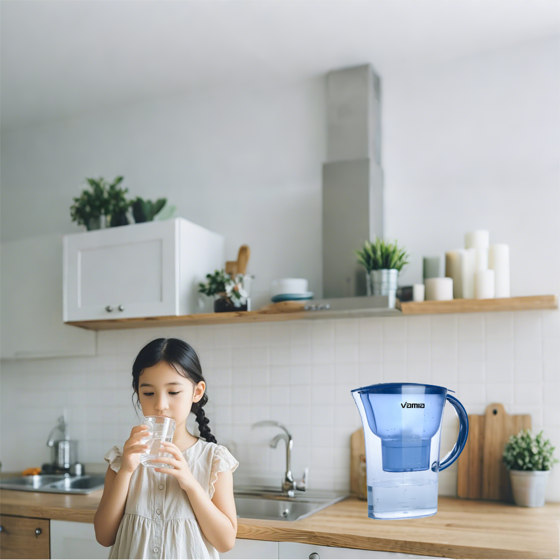 Vamia purification system household outdoor water filter bottle water purifier r filtration equipment water purifier kettle