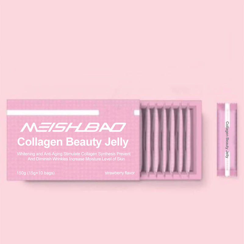 Best skin whitening collagen stick jelly anti-aging collagen stick jelly
