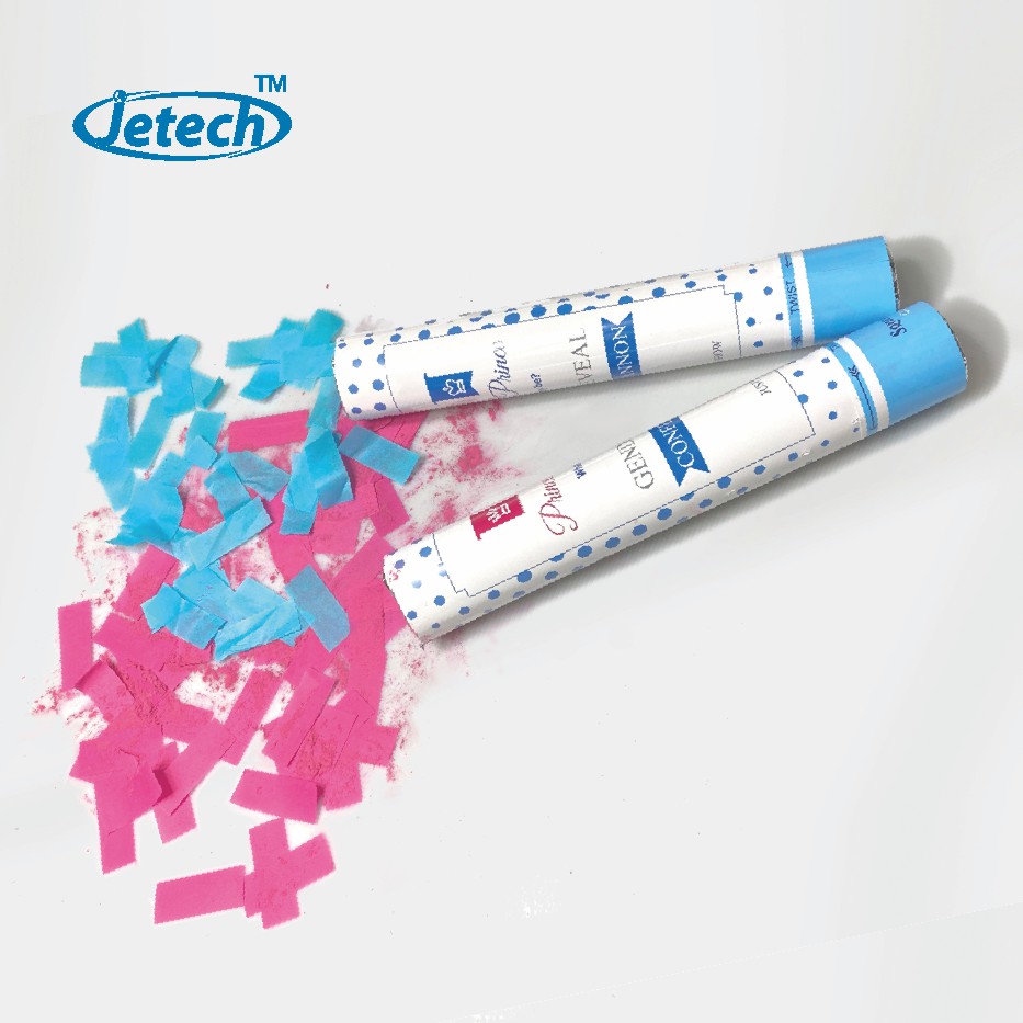 Confetti cannon popper Gender Reveal New Years Eve Birthday Wedding Showtime Celebrations Glitter Indoor and Outdoor