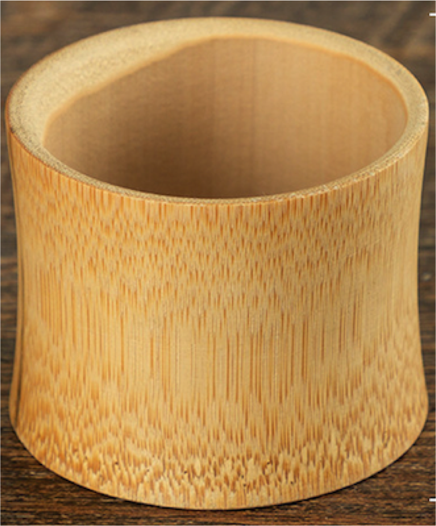 Natural Eco-friendly Bamboo cup with customized logo