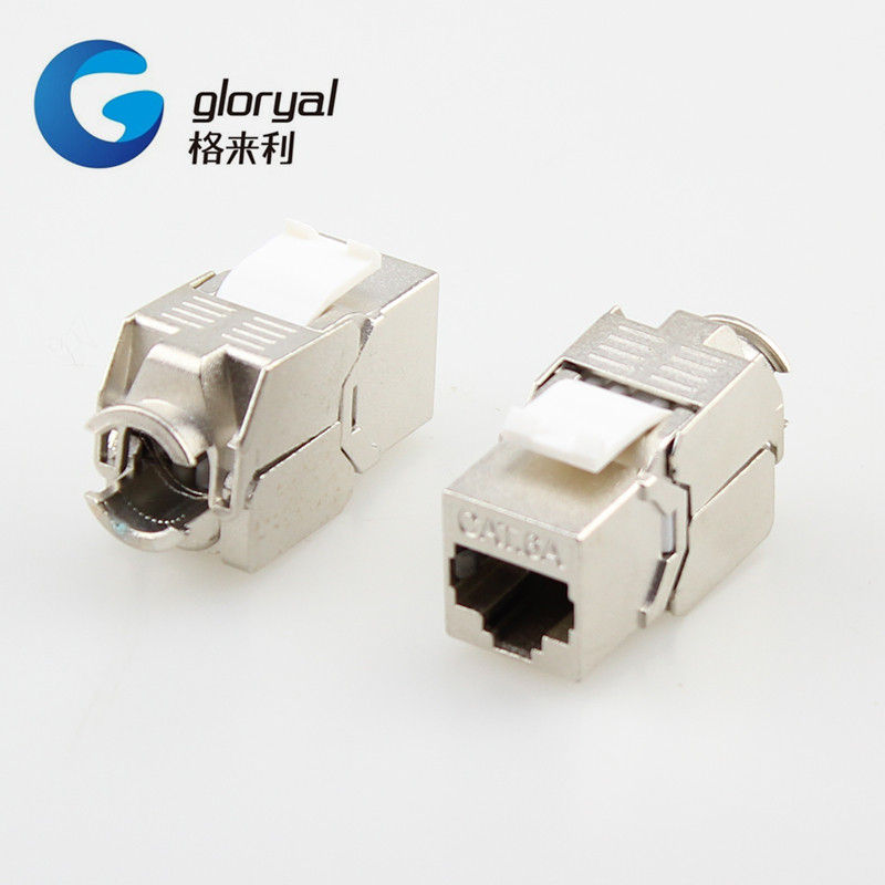 RJ45 Cat6 или cat6A FTP STP на защелках Keystone Jack