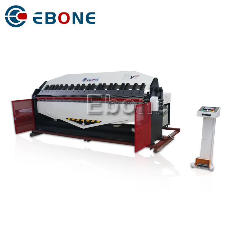 Ebone Hydraulic Pan brake folding Machine Sheet metal box making machine