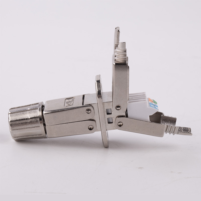 Мануфактура FTP 8p8c Rj45 Cat6a Cat7 Cat8 без инструментов модульный разъем для сети