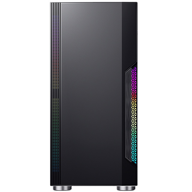 Корпус игровой башни ATX для настольного компьютера с системой водяного охлаждения, многоцветный черный корпус компьютера на заказ