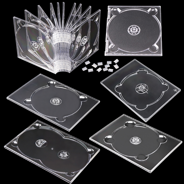 PS4 игры DVD Digipaks CD диск коробка для украшений двойные диски CD DVD держатель PS Blu-Ray Clear CD Digi Tray