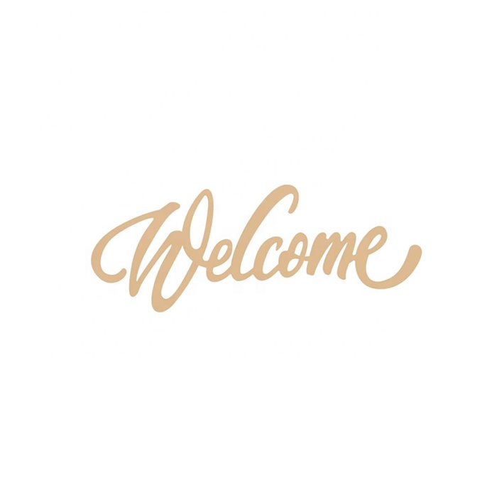 Custom Decor Laser Cut Wooden Letters Words Plaque Sign