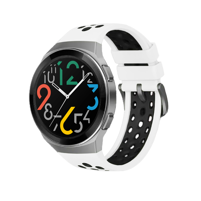 Новое поступление, Двухцветный силиконовый ремешок для часов Huawei Watch GT 2E
