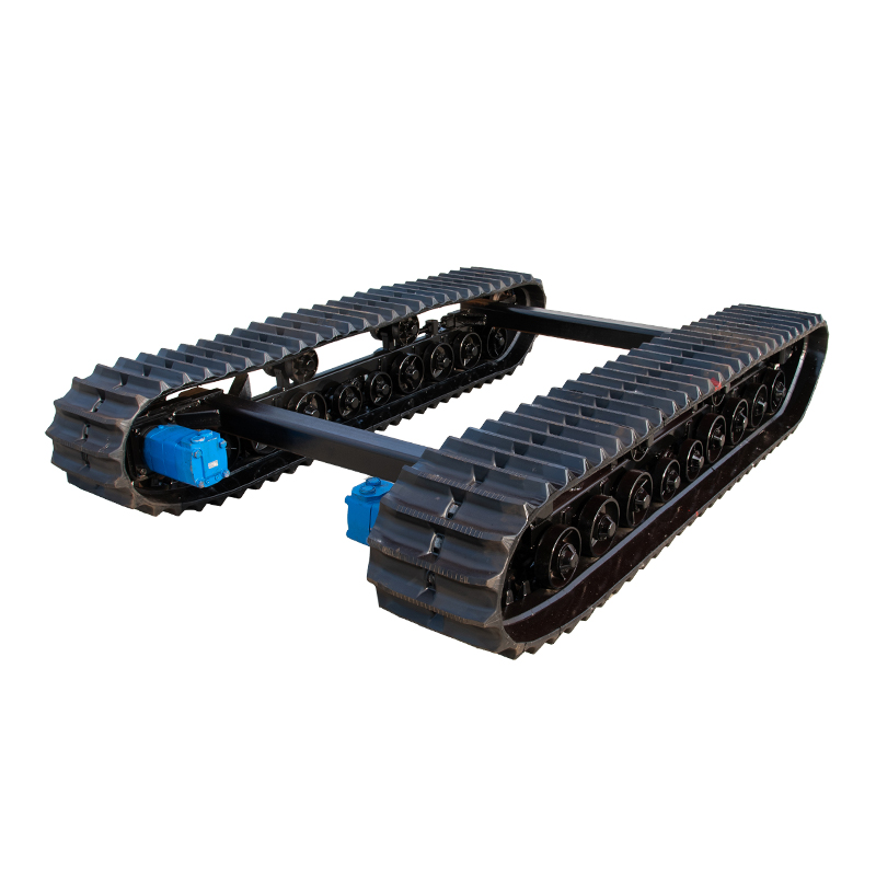 Hydraulic motor Engineering crawler chassis YY270185 Rubber truck belt of construction machinery parts