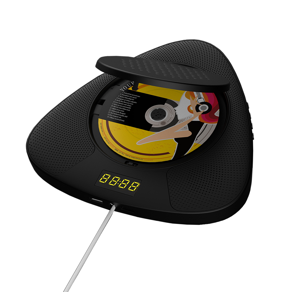 Оптом многофункциональные домашние USB персональные компактные DVD-плееры ударопрочный плеер MP3 колонка FM-радио портативный автомобильный CD-плеер