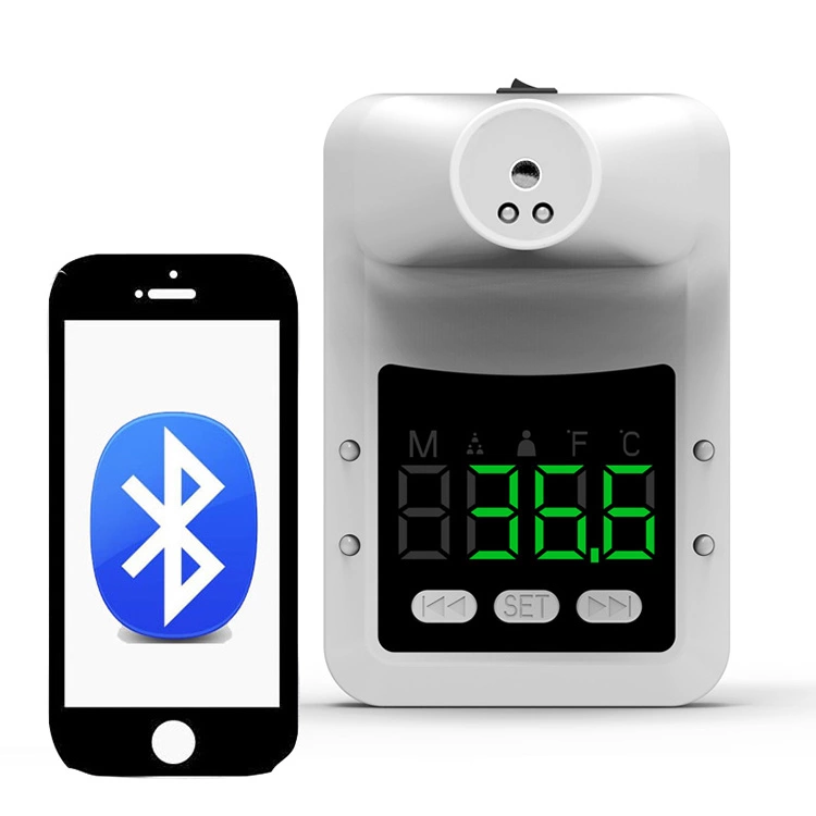 M7 цифровой Бесконтактный Bluetooth-термометр с ЖК-дисплеем, 6 языков