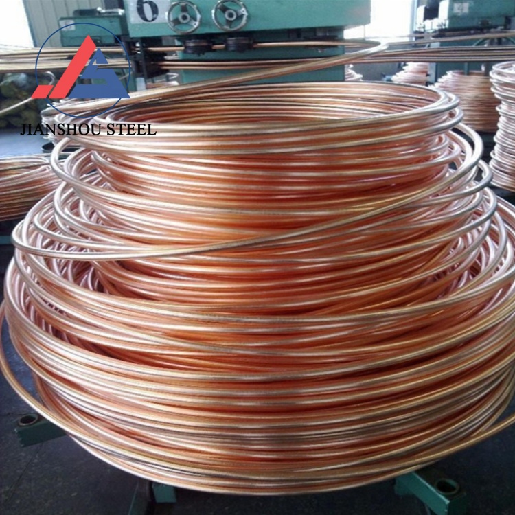 Лучшая цена, медная труба, кондиционер ASTM B280 C11000 C1100 3/8, медные трубы, катушка для оладий