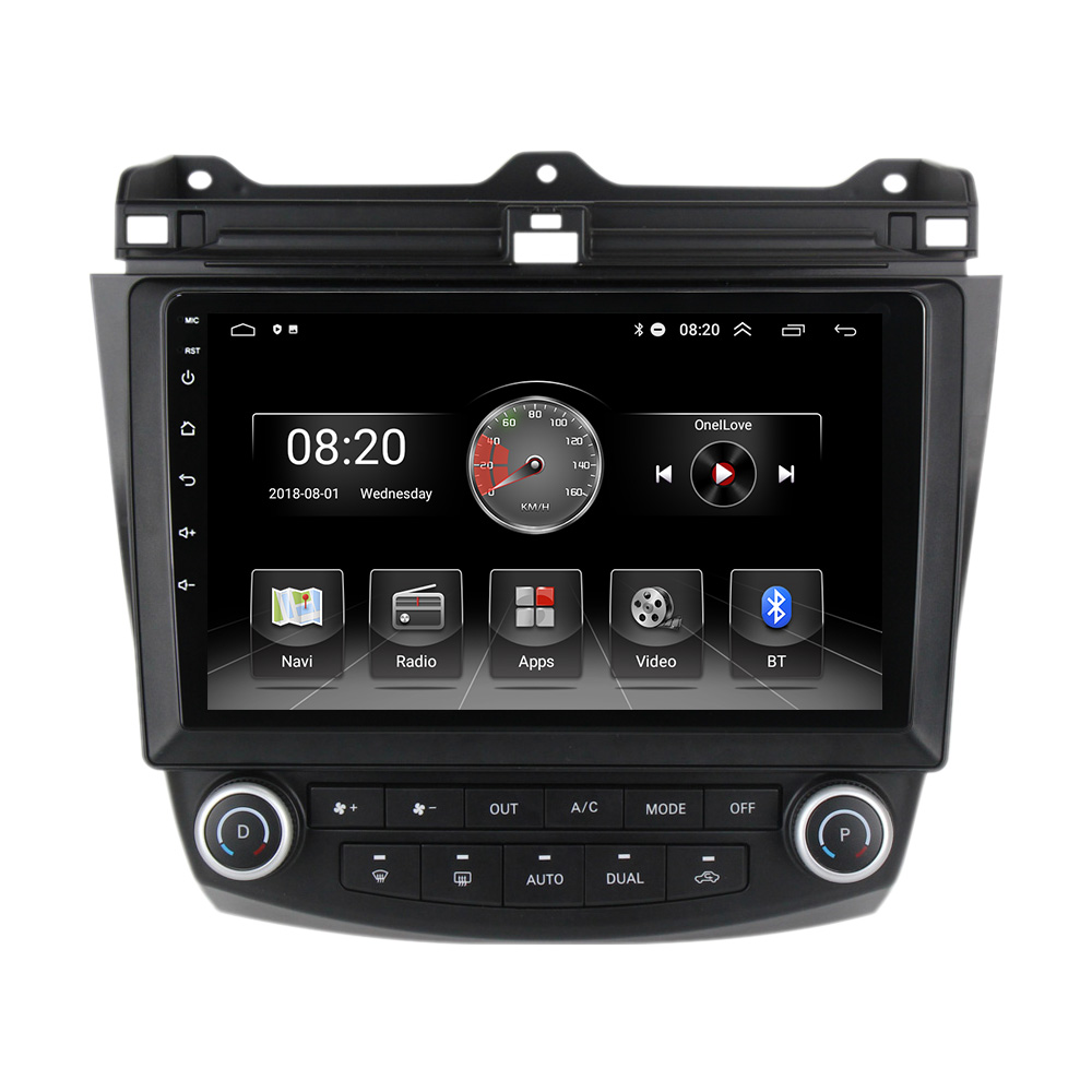 Navitree Android 11 4 ядра 2 + 32 ГБ мультимедийный автомобильный видеоплеер для Honda Accord 7 2003-2007 GPS навигация WIFI BT Радио стерео