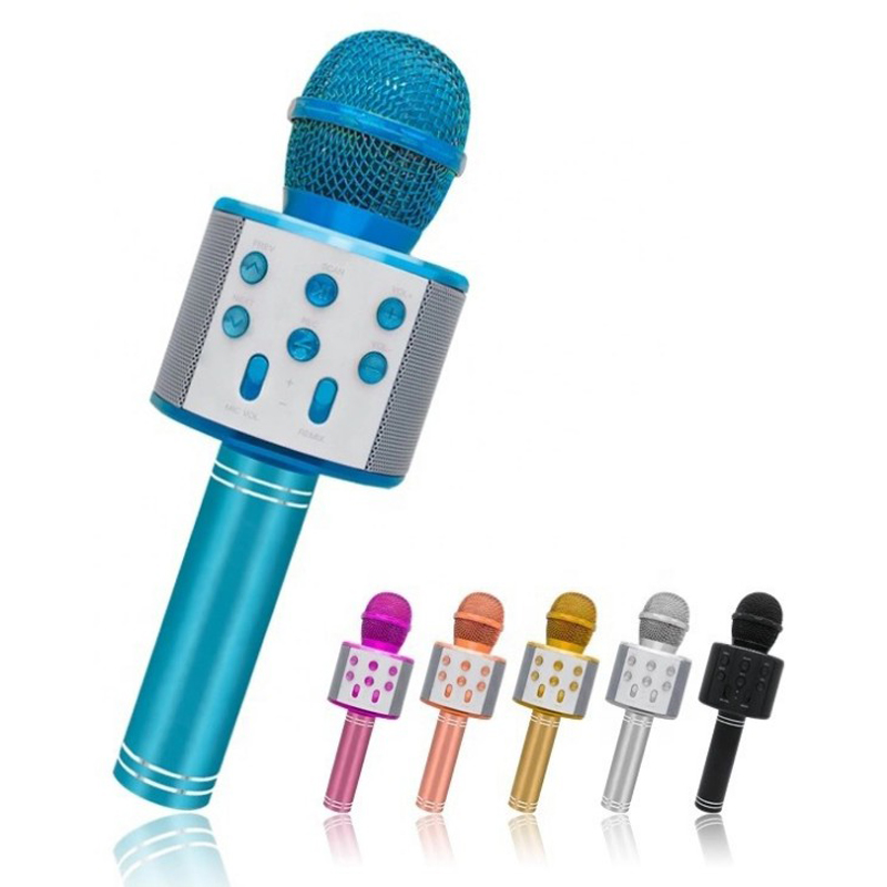 Профессиональный микрофон usb, Bluetooth, микрофон для караоке, беспроводной детский микрофон для мобильного телефона