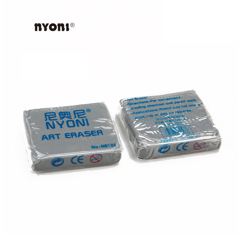 NYONI-N8133 kneaded rubber eraser art drawing rubber eraser for school and office