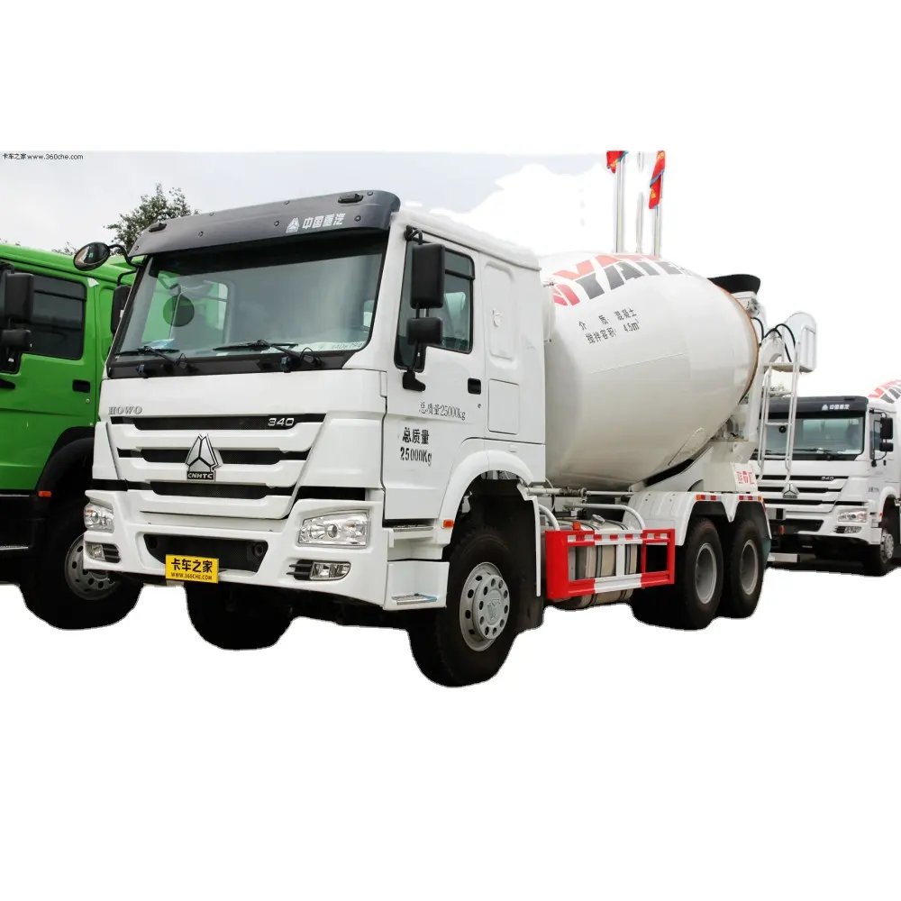 Quality Sinotruk HOWO 6*4 Concrete Mixer Truck With Pump