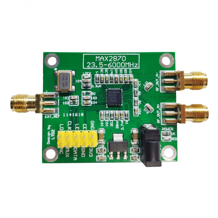 MAX2870 23,5-6000 МГц PLL Гун-4dBm ~ + 5dBm радиочастотного сигнала источника сигнала Генератор сигналов модуль w/ STM32 драйвер