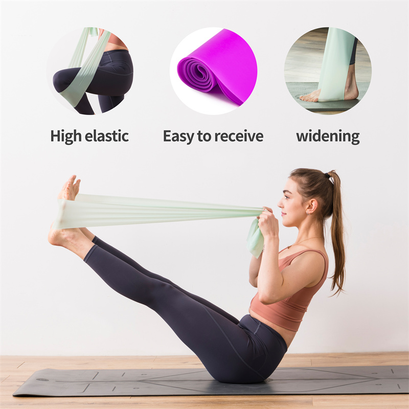 Wholesale Custom Logo Set of 3 Exercise Hip Bands Set Resistance Bands Bag OEM Customized Packing Pcs