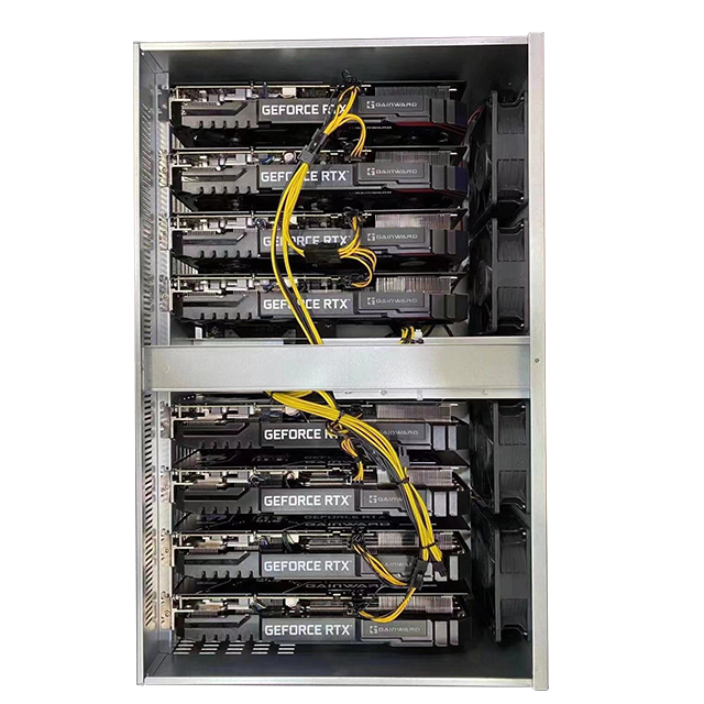 Графические карты rx580, 8 ГБ, рамка для добывающей установки с блоком питания, добывающая установка для биткоинов eth, 8 gpu, добывающая установка, чехол для эфириума