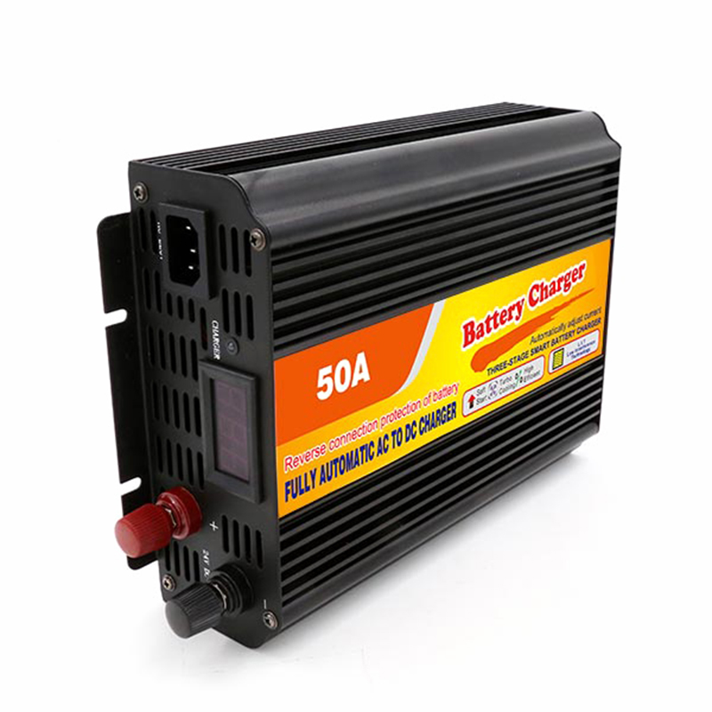 Hot Sale High Power Battery Charger 12V 50A Automatic Three-Phase AC To DC Lead-Acid Battery Charger