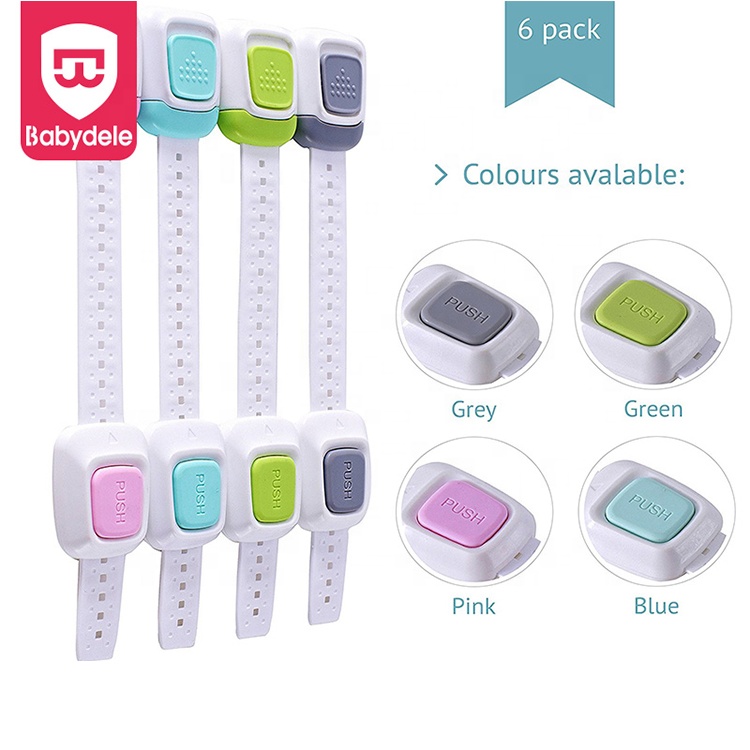 New Design Easy Installation Adjustable Cabinet Magnetic Baby Safety Locks