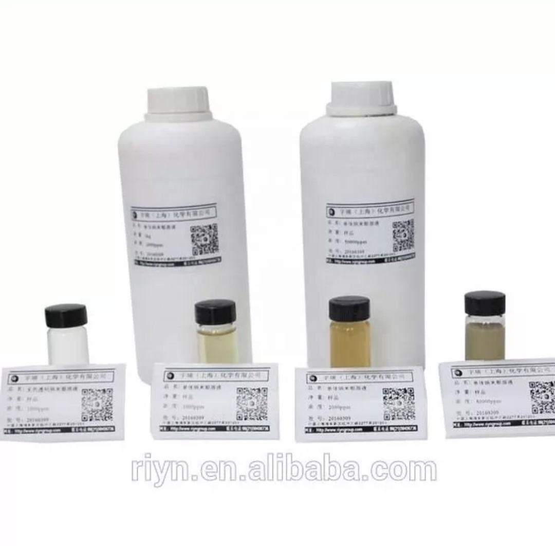 UIVCHEM безопасная Нетоксичная Защита окружающей среды casno 7440-22-4 нано серебро
