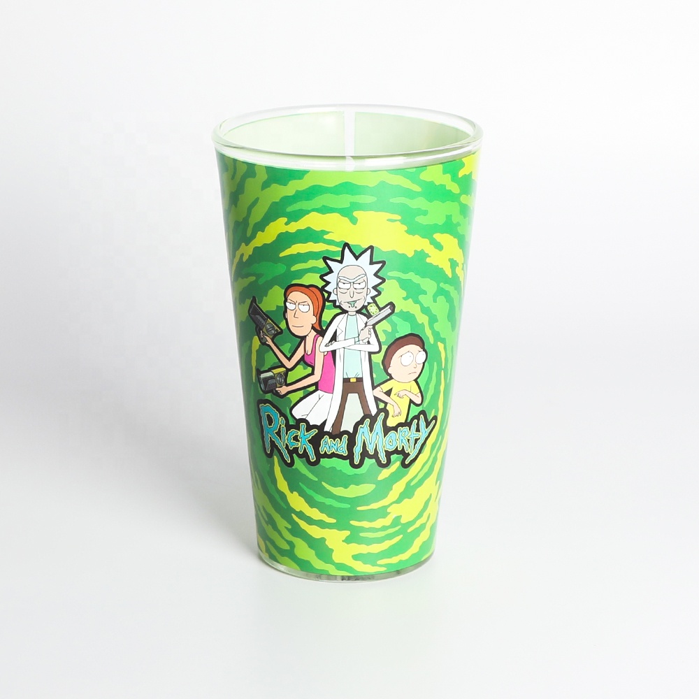 В Корейском стиле пищевой 24oz многоразовые конфетти Стакан холодного изменение цвета чашка кофе