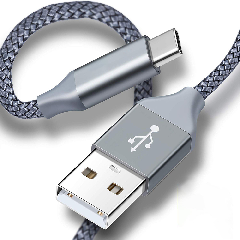 Дешевый USB кабель типа C зарядное устройство XANUAN 1 м USB-A USB-C супер прочный нейлоновый плетеный кабель для быстрой синхронизации и зарядки для Galaxy S10 S9