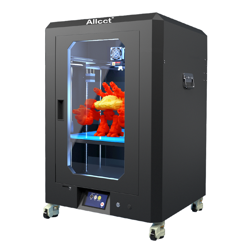 Allcct Large Size GOW fdm 3d printer, Big Size Industrial FDM 3D Printer for tool 3D Rapid Prototyping, Intelligent Printing