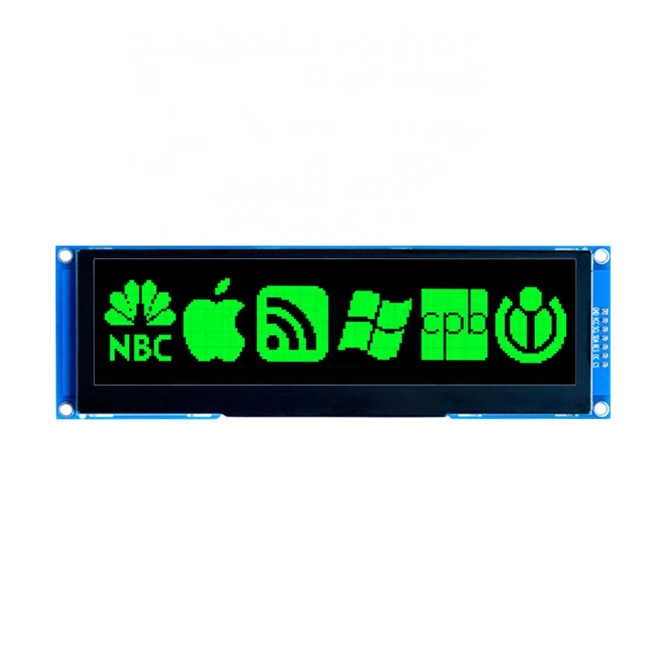 Реальный OLED-дисплей, 5,5 дюйма 25664 256*64x50 мм SSD1322, последовательный графический ЖК-модуль SPI, дисплей LCM, панель экрана