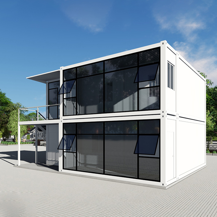 Сборная сэндвич-панель Flatpack 20 футов, офисный контейнер, строительная площадка, мобильный офис