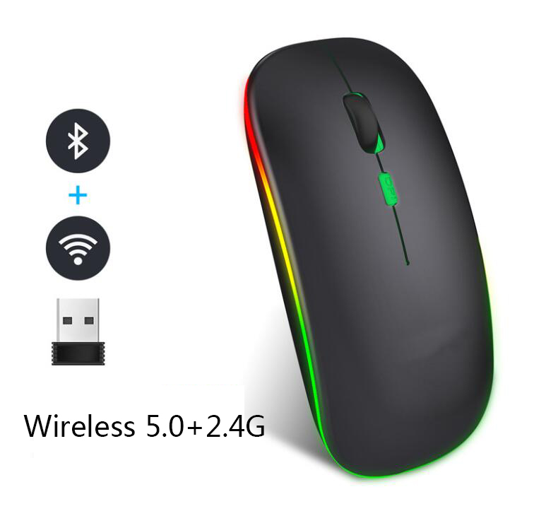Wholesale cheap 2.4G wireless gaming mouse dual-mode rechargeable