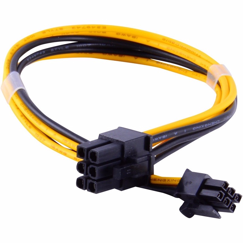 Кабель питания pci express Mini с 6 контактами на 6 контактами PCI-e для видеокарты Apple Mac Pro Tower / Power Mac G5