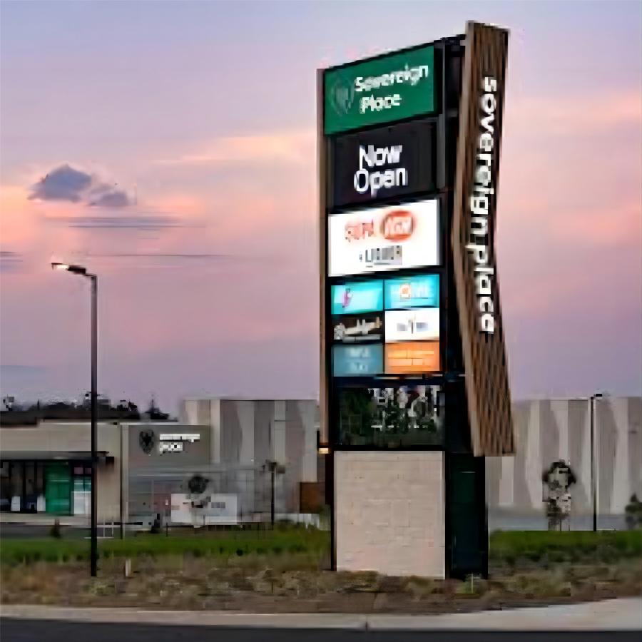 factory design Outdoor Petrol Advertising Pylon Sign Road Guide Sign Gas Station &wayfinding Pylon Price Sign