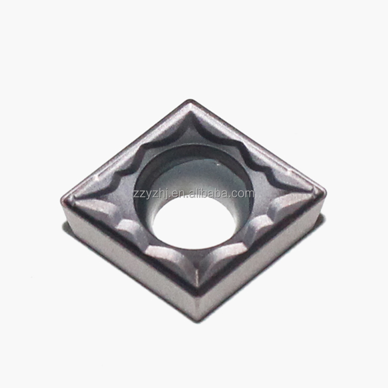 Square Cemented Tungsten Carbide Milling Inserts Customizable OEM Support General Milling Steel Stainless CCMT09T304-HMP