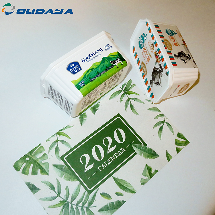 250 г, контейнер для маргарина eivdent ZL201830277705.7, 250 г, контейнер IML, пластиковая Ванна для масла и крышка
