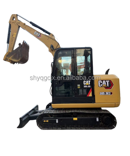 Оригинальный японский экскаватор CAT305.5E, 5,5 тонн, мини-гидравлический гусеничный экскаватор CAT306 307 308, б/у экскаваторы