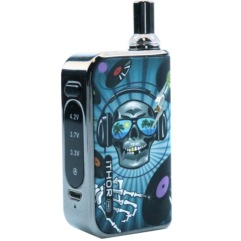 2019 лучшее качество, Пользовательский логотип oem 510 Thread CBD Vape Pen, аккумулятор, вапорайзер, пустой катушечный картридж ZTCSmoke Ithor PRO box Mod kit