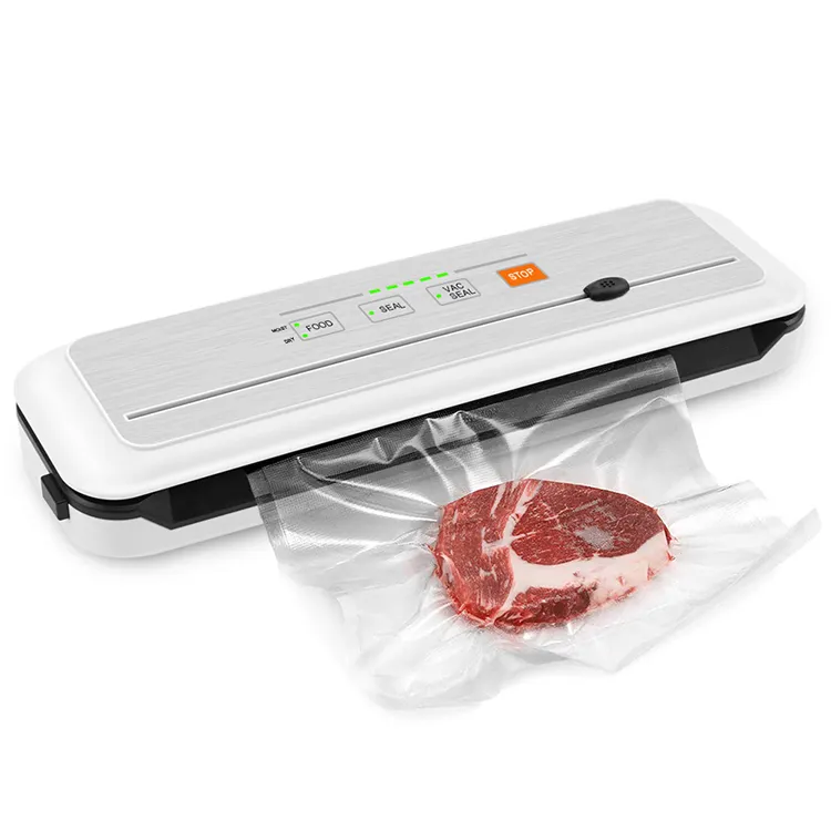 Portable Vacuum Sealer With Built-in Cutter and BPA Free Vacuum Bags for Food Packaging Sous Vide Cooking and vacuum food saver