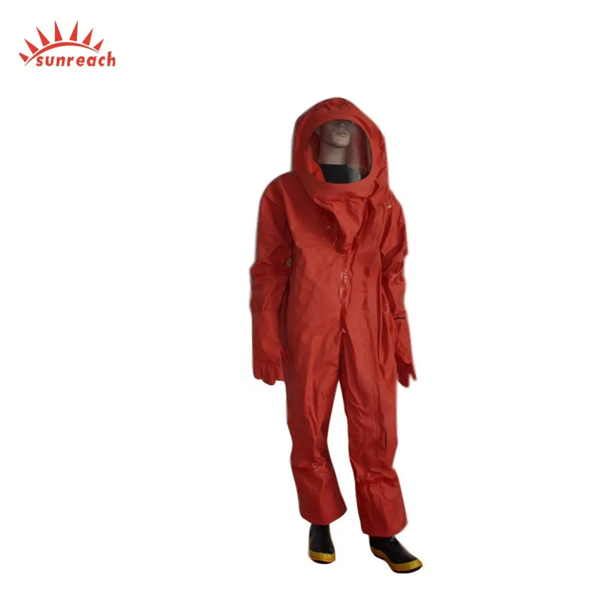 PVC Gas Tight Chemical Protective Body Suit
