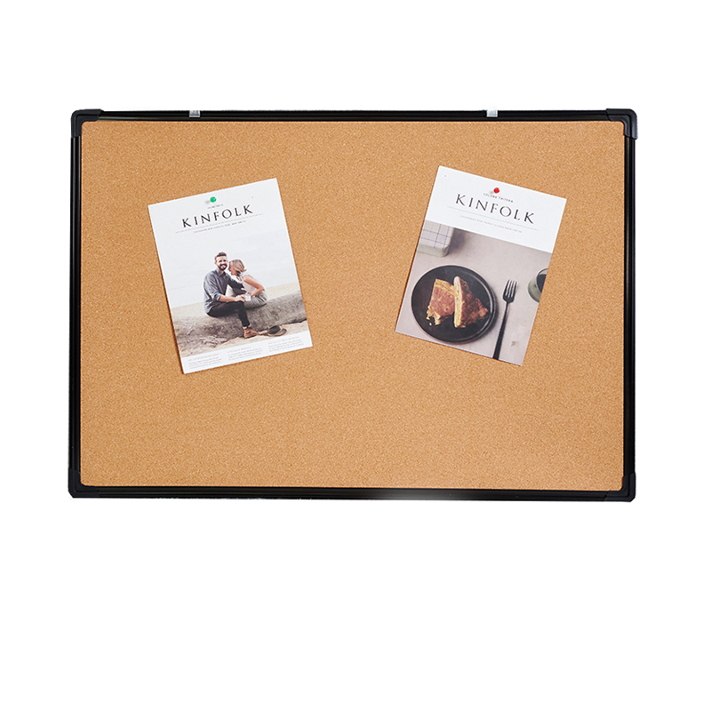 Support custom hooks and wood frame office cork boards
