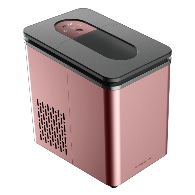 Ice Makers Countertop 9 Ice Cubes 26lbs in 24Hrs Portable Ice Maker Machine Self-cleaning for Home Kitchen Office Bar Party