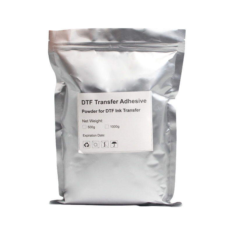 Ocinkjet 1KG White DTF Transfer Adhesive Powder For DTF Ink Transfer PET Film Printer