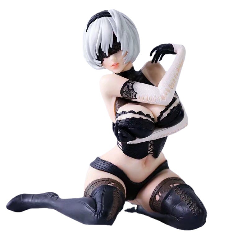 Новый дизайн, сексуальные 2B YORHA сексуальные куклы, игра Nier, экшн-фигурки, Аниме фигурки, сексуальный дисплей, подарок